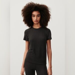 American Vintage YPAWOOD SHORT SLEEVE T-SHIRT | CARBON MELANGE Size S